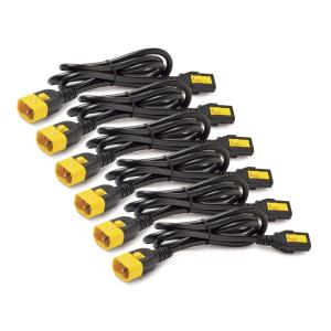 Power Cord Kit, Locking, C13 to C14/ 1.2m - 6pk