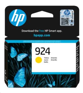 Ink Cartridge - No 924 - 400 Pages - Yellow