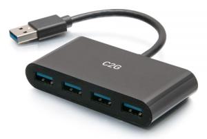 4-Port USB-A 3.0 Hub - SuperSpeed USB 5Gbps
