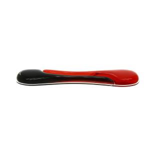 Duo Gel Wristrest Wave Red / Black