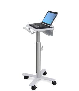 Mobile Cart - StyleView Laptop Cart SV10 - Light-Duty Medical Cart - up to 17in - CS
