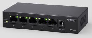 Ps500 5port Unmanaged Gigabit Poe+ Switch
