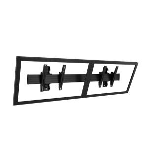 Fusion&trade Large Wall Mounted Menu Board Solutions 40& Quot - 55 & Quot Black Maximum Weight: 56.7